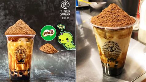 Tiger Sugar Launches Limited Edition Milo Dinosaur Brown Sugar Boba