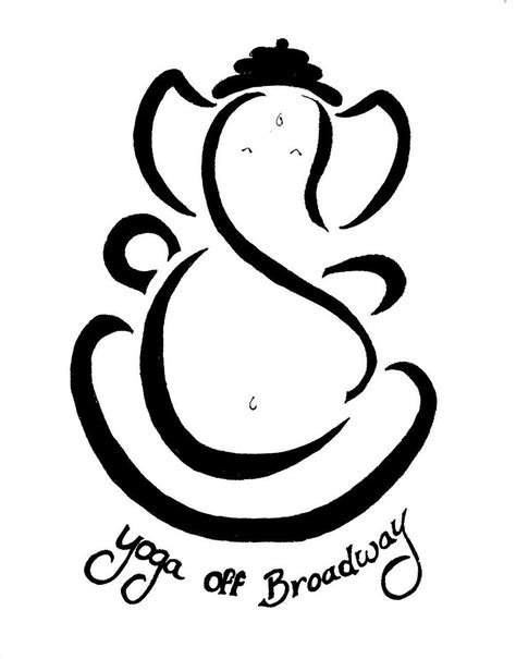 Simple Ganesha Tattoo Simple Ganesha Tattoo - Easy Ganesh Drawing ...