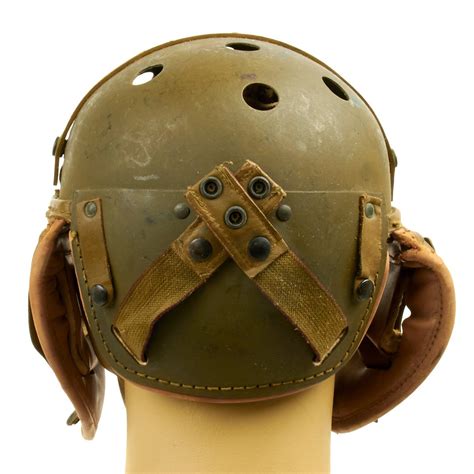 Original Us Wwii M38 Tanker Helmet By Rawlings Size 7 38