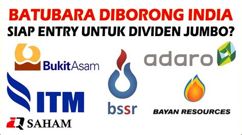 ADRO PTBA BSSR ITMG BYAN ANALISA TEKNIKAL SAHAM COAL MULAI DIBELI