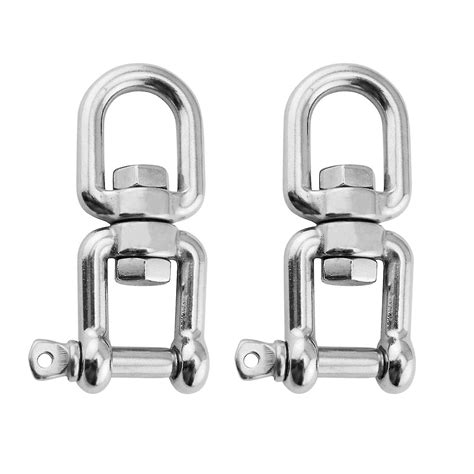 316 Stainless Steel Swivel Eye Snap Hook M12 Swivel Ring Snap Rolling