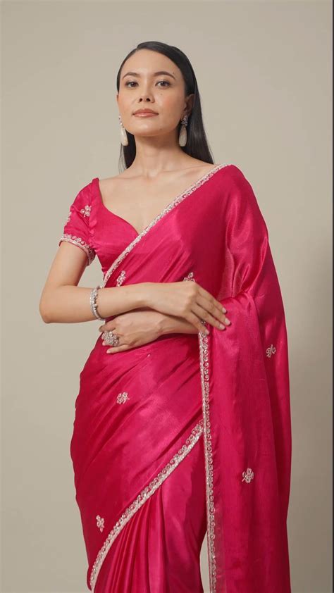 Pink Outfit In 2024 Saree Designs Party Wear Indian Dresses Stylish