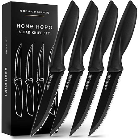 Home Hero Ultra Sharp Stainless Steel Kitchen Knife Set Chef Knives