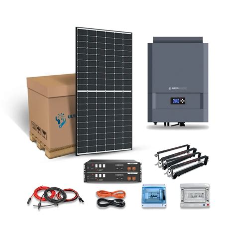 Kit Solaire W Autoconsommation Stockage Lithium Kwh Imeon