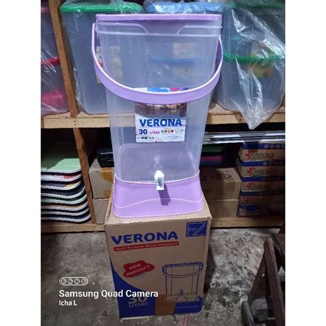 Jual Dispenser Verona Ukuran 30 Liter Dispenser Air Tempat Es Teh