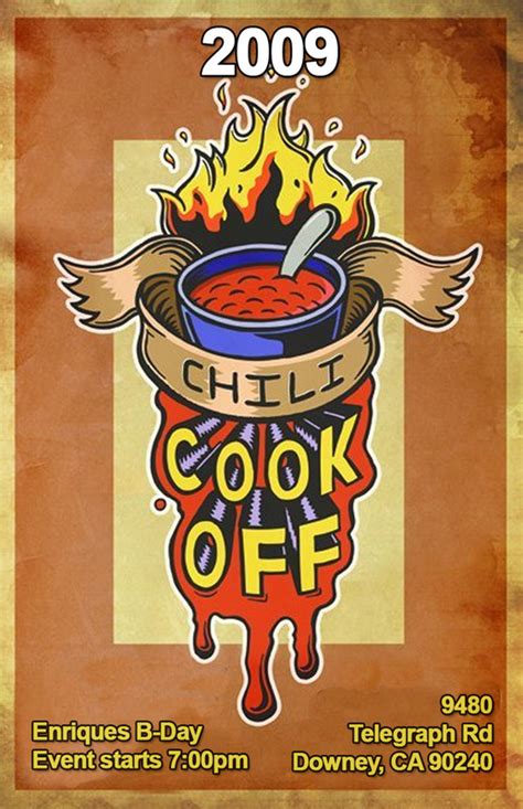 Chili Cook Off Posters - Jose Orozco