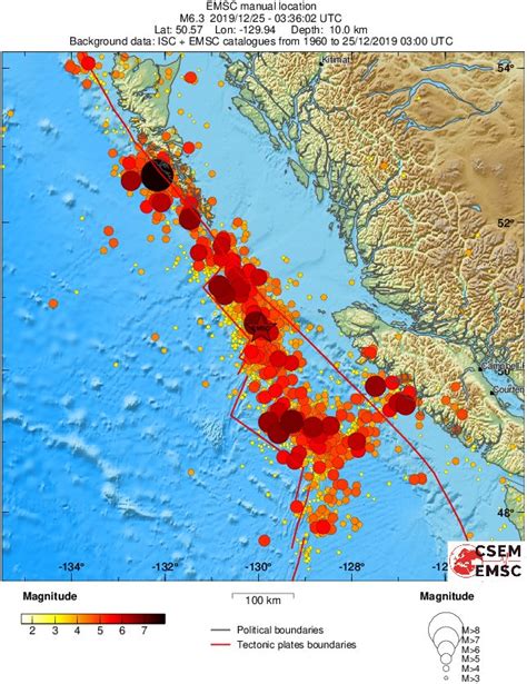 Earthquakes Vancouver Island Scarlettcarden