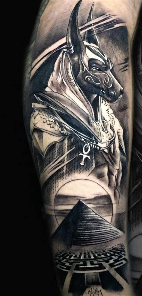 Powerful Anubis Tattoos Meanings Tattoo Ideas Tattoo Designs