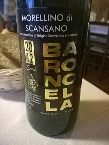 Baroncella Gold Morellino Di Scansano Vivino US