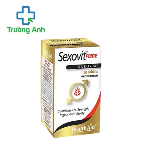 Healthaid Sexovit Forte Tablets Hỗ Trợ Tăng Cường Sinh Lực