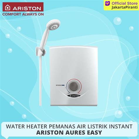 Jual Electric Water Heater Instant Ariston Aures Easy Sb E Pemanas Air