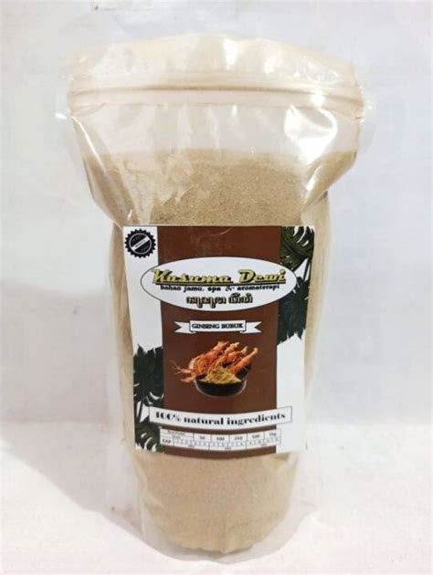 Ginseng Bubuk 100 Gram Lazada Indonesia