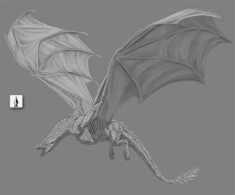 How To Paint Game Of Thrones Drogon In Sketchbook Dragon Drawing