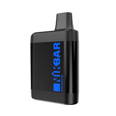 Nikbar 4000 Puff Blue Razz Ice Total Vape