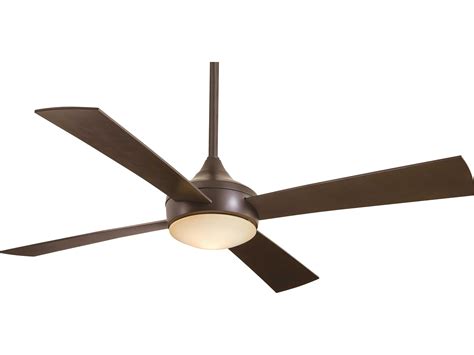 Minka Aire Aluma Wet Oil Rubbed Bronze 52 Wide Outdoor Ceiling Fan