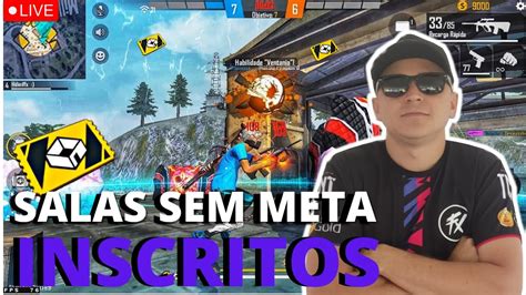 X1 DOS CRIAS 6v6 4V4 FREE FIRE AO VIVO SALA SEM METAS YouTube