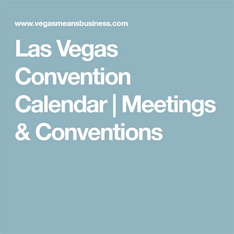 Las Vegas Conferences February 2025 Usa - Luna Anisa