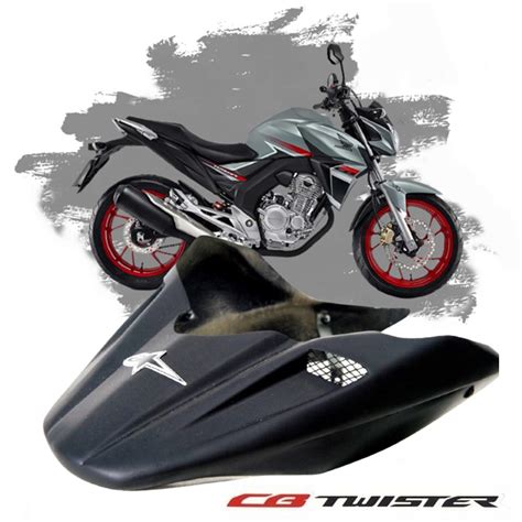 Bico De Pato Spoiler Motor Honda Cb Twister Em Diante Shopee Brasil