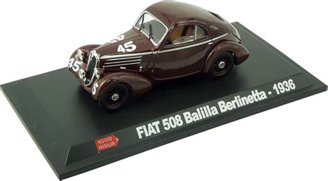 Modellauto Fiat 508 Balilla Berlinetta Mille Miglia 1936 1 43