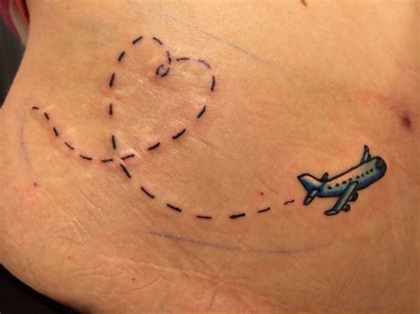 Airplane Tattoo Trackingryte