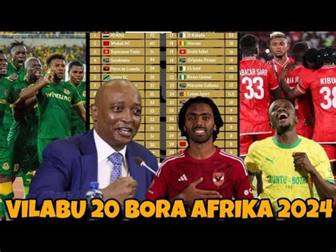 CAF Watoa Orodha Ya Vilabu 20 Bora Afrika SIMBA YANGA SC Na MAMELODI