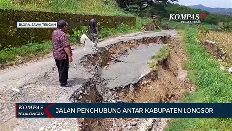 Jalan Penghubung Antar Kabupaten Longsor Video Dailymotion