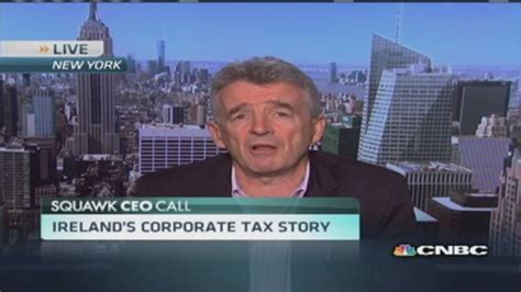 Ryanair CEO on corporate taxes