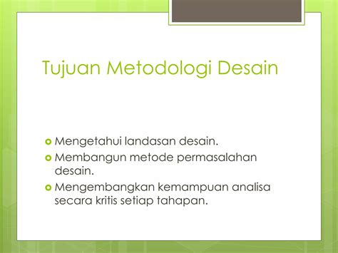 Metodologi Desain Ppt