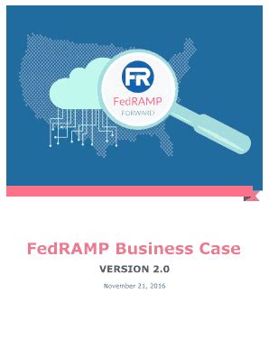 Fillable Online Fedramp Business Case Fax Email Print Pdffiller