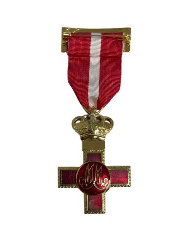 Medalla Merito Militar Distintivo Rojo Alerta Alfa