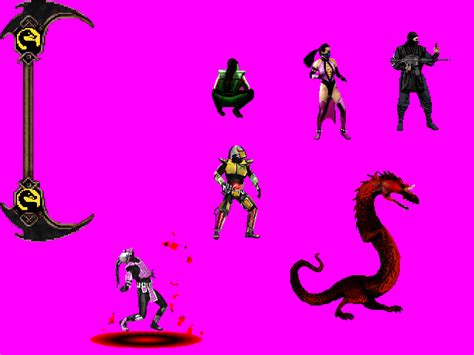 Mortal Kombat Sprites Bonus By Adonismetalforever On Deviantart