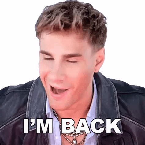 Im Back Brad Mondo Sticker Im Back Brad Mondo I Came Back Discover