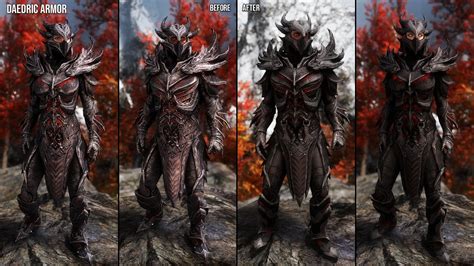 Daedric Armors And Weapons Retexture Se At Skyrim Special Edition Nexus