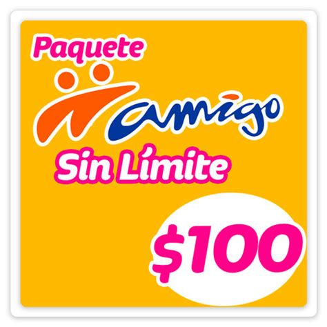 Paquete Amigo Sin Límite 100 Celaris Telcel