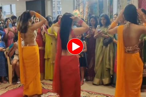 Viral Video Women Set Stage On Fire With Belly Dance On Oo Antava And