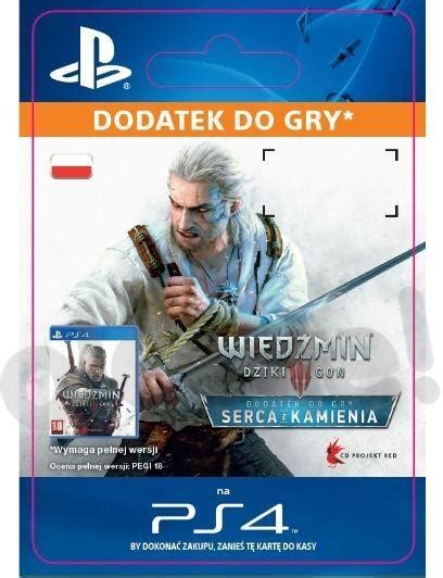 Wiedźmin 3 Dziki Gon Serca Z Kamienia GRA PS4 wersja cyfrowa Ceny i