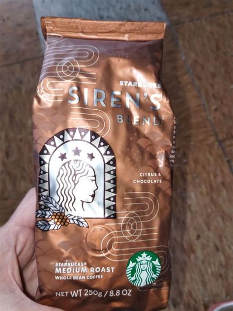 Starbucks Siren S Blend Medium Roast Whole Coffee Bean 250g Lazada Ph