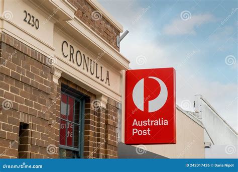 Australia Post Office Exterior View Cronulla Nsw 2230 Editorial Photo