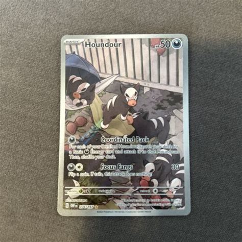 Houndour Sv Obsidian Flames Holo Ebay