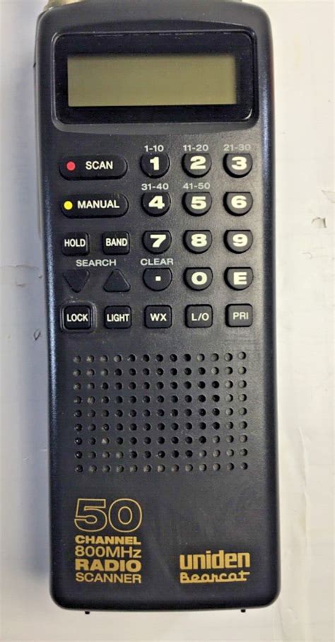 Uniden America Bc Xlt Channel Mhz Bearcat Radio Scanner Tested