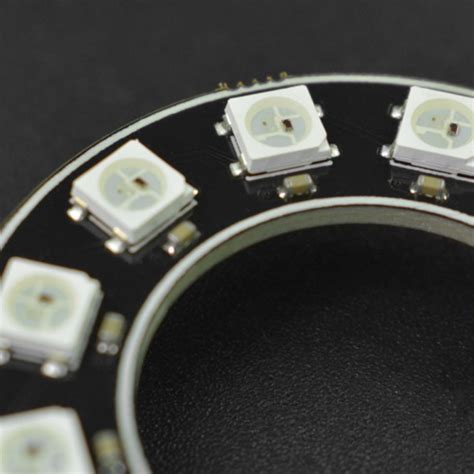 DFRobot Neopixel Ring 12x WS2812 RGB LED Bastelgarage Elektronik