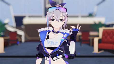 Honkai Star Rail MMD银狼SilverWolf还是你的笑容最可爱 silverwolf YouTube