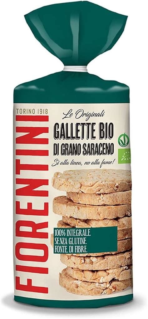 Gallette Di Grano Saraceno Biolologiche Fiorentini Gr Senza Glutine