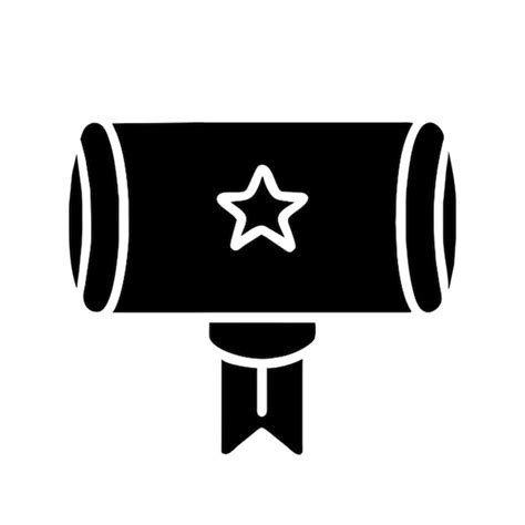 Diploma Scroll Icon Premium Ai Generated Vector