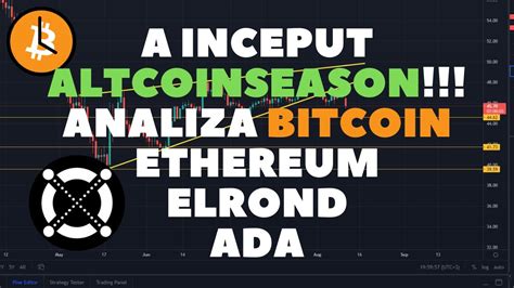 A Inceput Altcoinseason Analiza Bitcoin Ethereum Elrond Si ADA YouTube