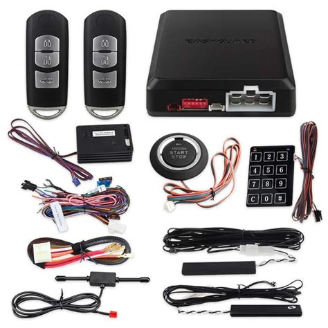 Buy EASYGUARD EC002 MA NS Smart Key PKE Car Alarm System With Proximity