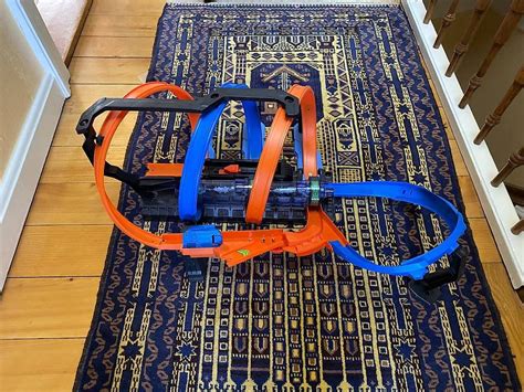 Hot Wheels FTB Looping Bahn Korkenzieher Crash Rennstre Gebraucht in Basel für CHF