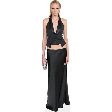 Alex Consani Black Outfit Cardboard Cutout Celebrity Cutouts