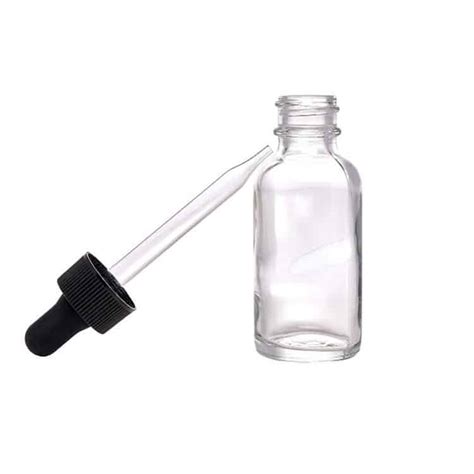 Clear Glass Dropper Bottles Ybj Cosmetic Packaging Manufacturer