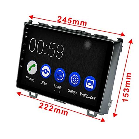 DAYO Double Din Car Stereo Android Auto Carplay Radios For Honda CRV